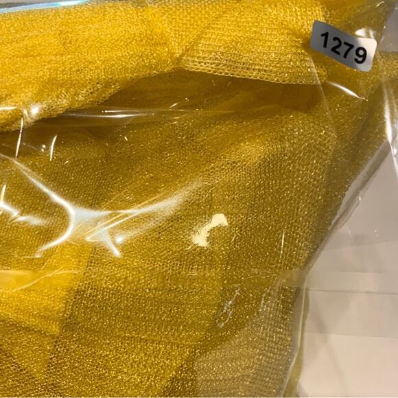NEW Zara Yellow Limited Edition Semi Sheer Sleeveless Midi Dress Small MSRP $119 - Picture 12 of 12